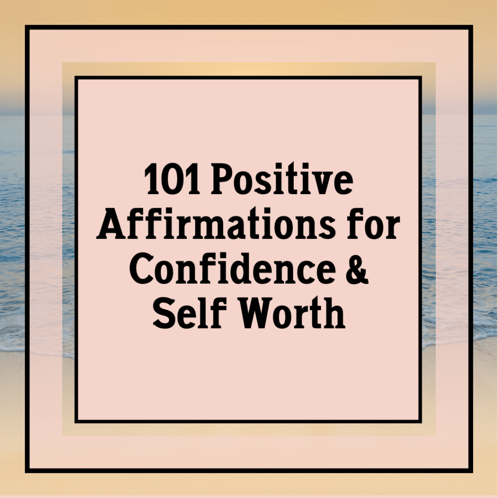 self worth affirmations