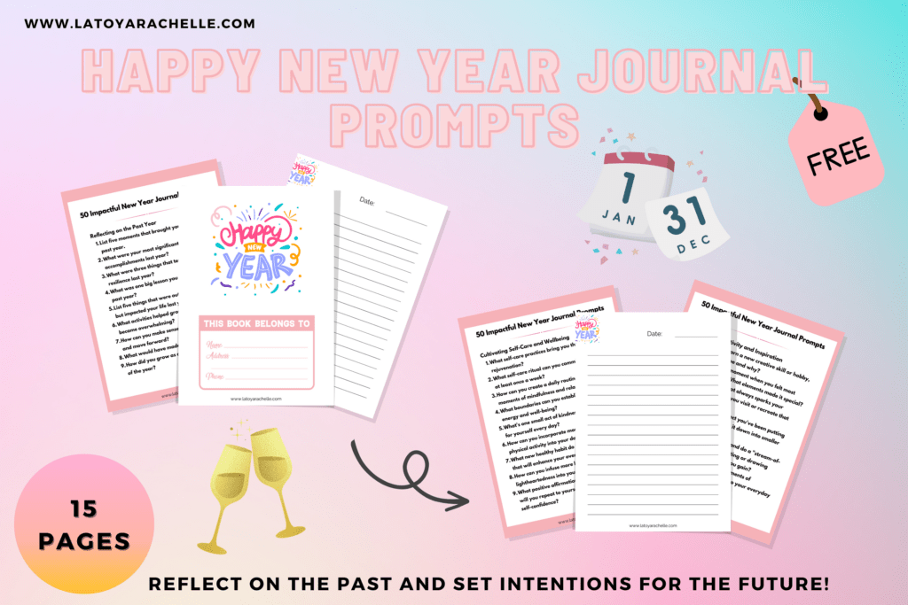 Journal prompts for the new year
