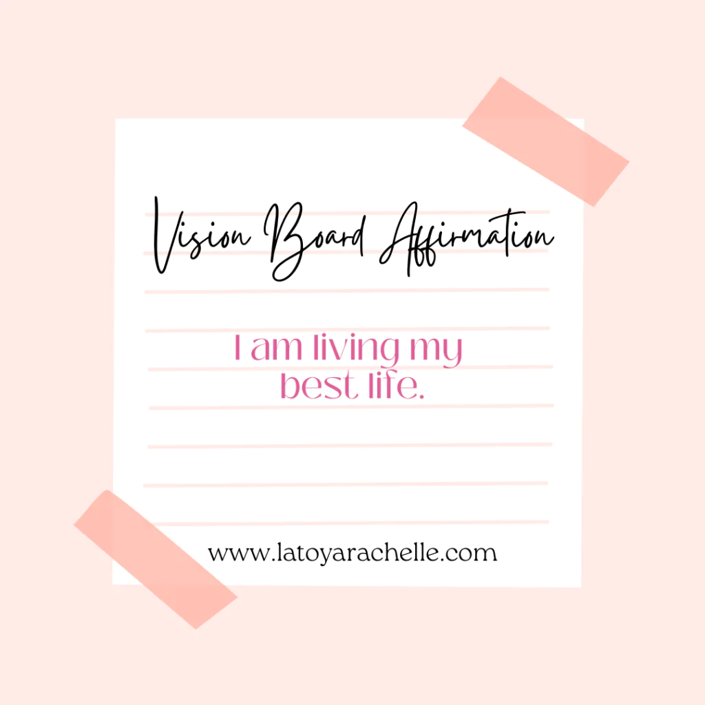 vision board affirmations printable