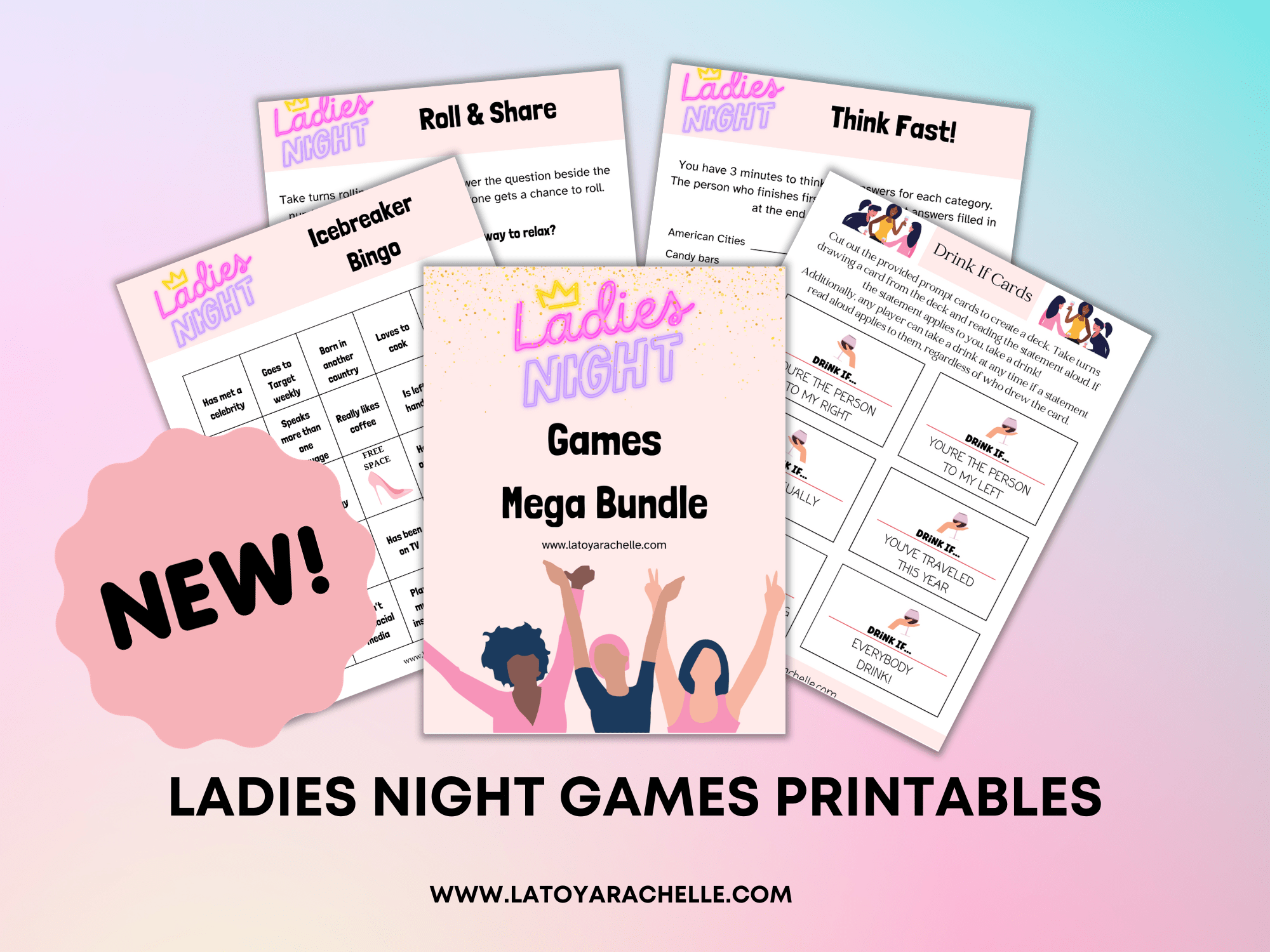 Ladies Night In Games Mega Bundle - LaToya Rachelle