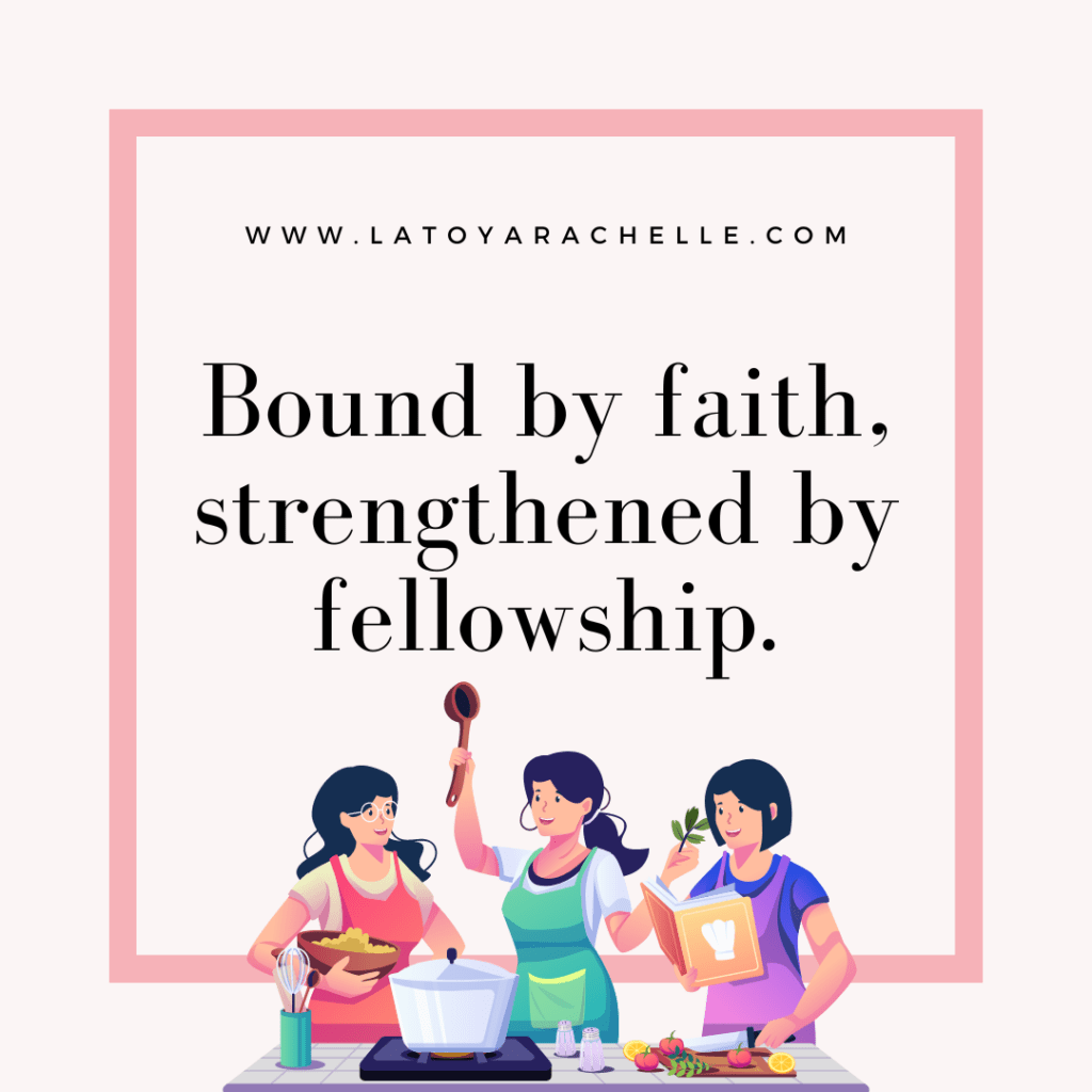 Bound by faith, strengthened by fellowship.