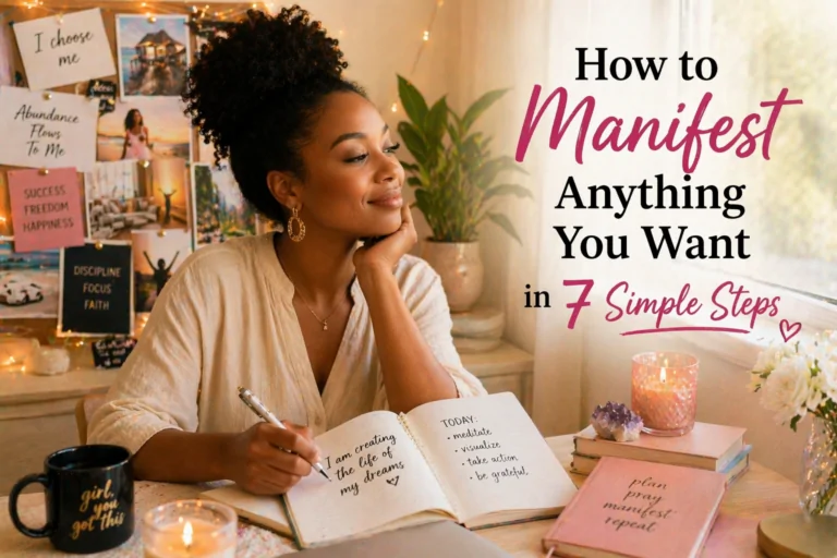 How to Manifest Anything You Want in 7 Simple Steps
