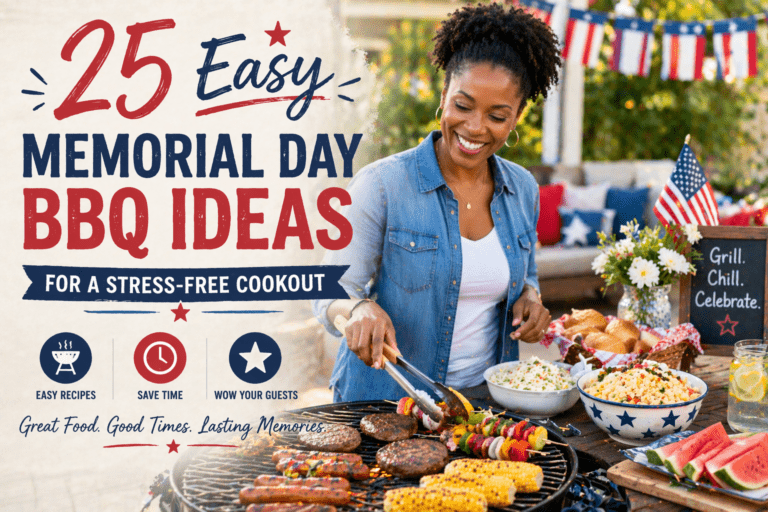 25 Easy Memorial Day BBQ Ideas for a Stress-Free Cookout