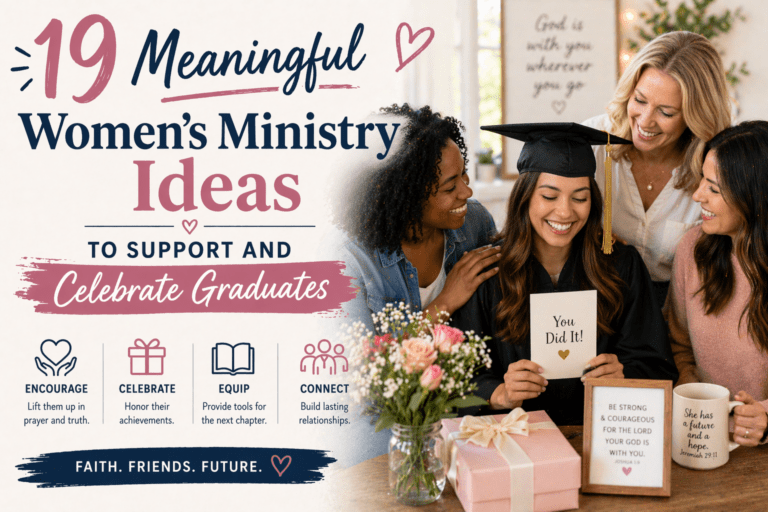 19 Meaningful Women’s Ministry Ideas to Support and Celebrate Graduates