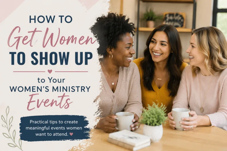 How to Get Women to Show Up to Your Women&rsquo;s Ministry Events