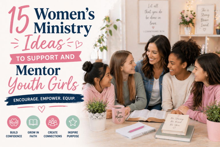 15 Women’s Ministry Ideas to Support and Mentor Youth Girls