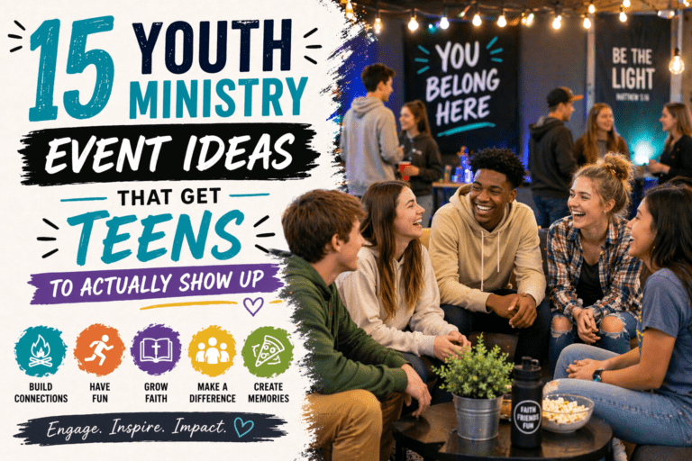 15 Youth Ministry Event Ideas That Get Teens to Actually Show Up