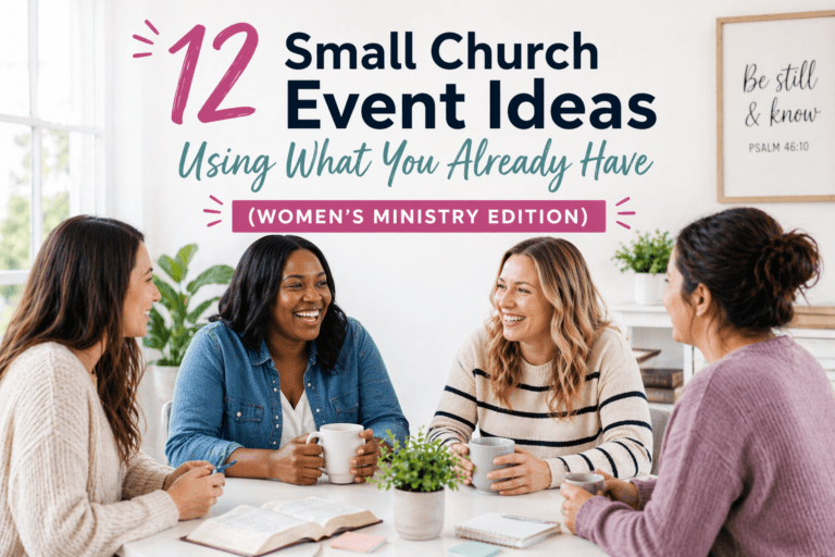 12 Small Church Event Ideas Using What You Already Have (Women&rsquo;s Ministry Edition)