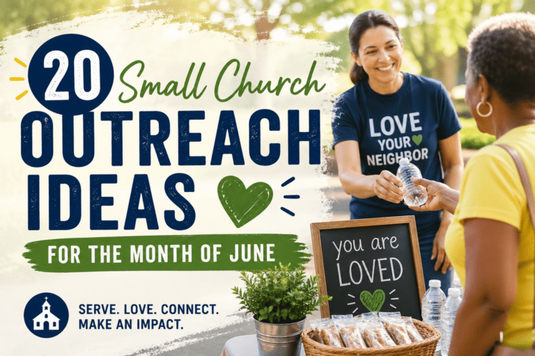 20 Small Church Outreach Ideas for the Month of June