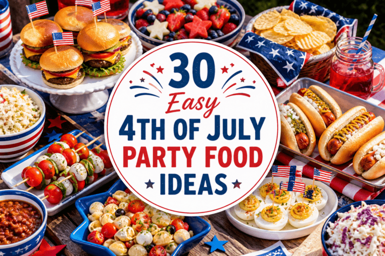 30 Easy 4th of July Party Food Ideas for a Crowd