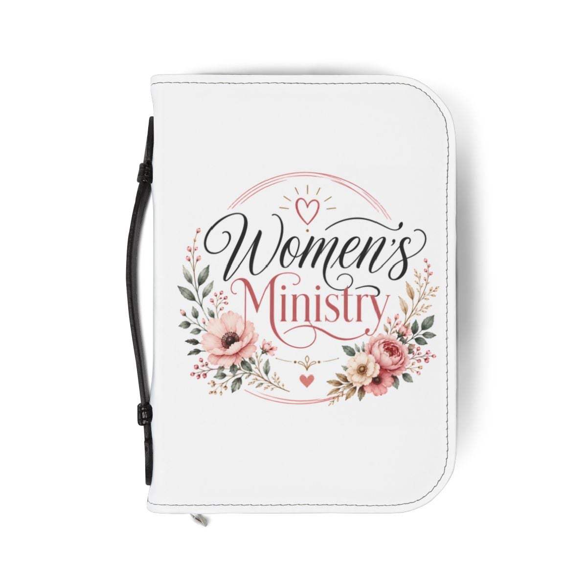 Women’s Ministry Bible Cover | Floral Scripture Zippered Case