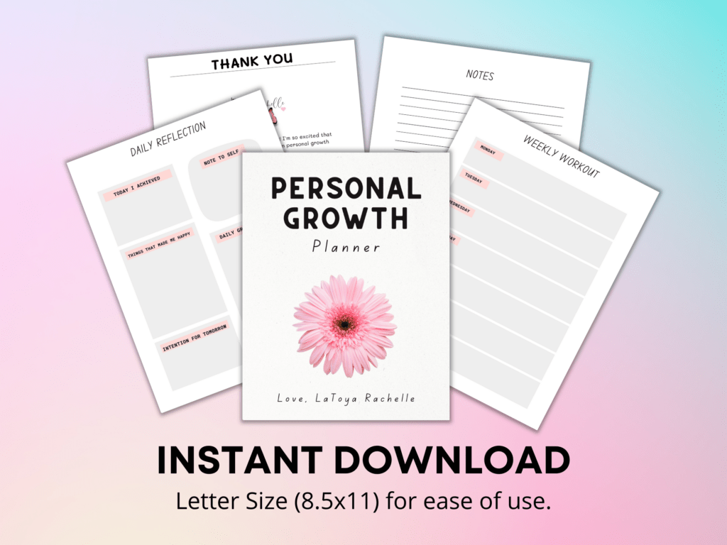 personal growth planner